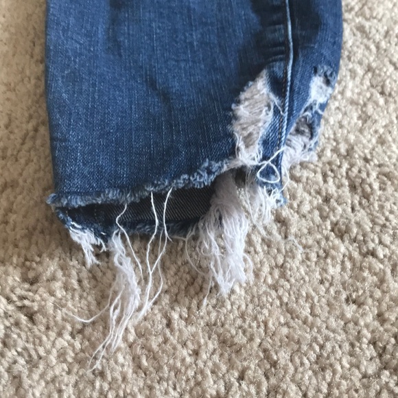 Mavi Tess High Rise Skinny Jean with Pearls - Picture 2 of 6